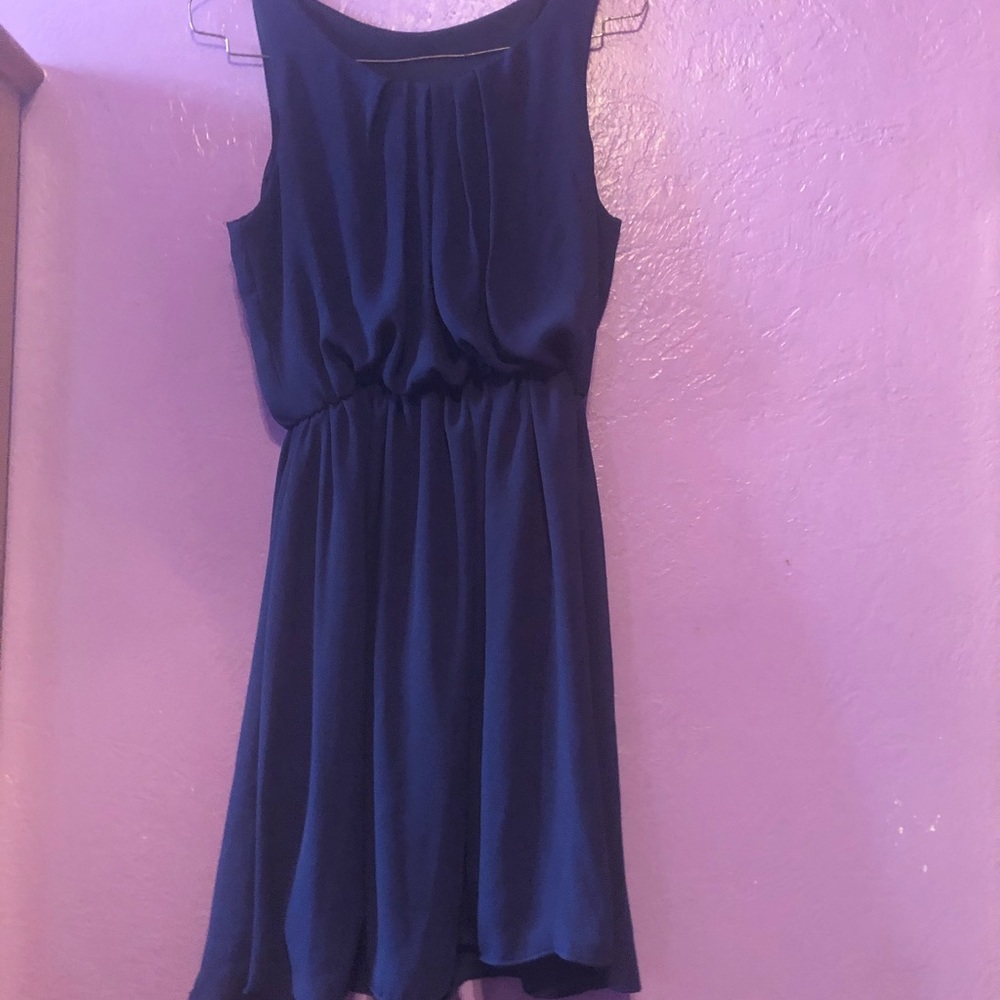 Navy blue dress